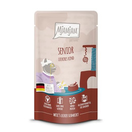 Produktbild von MjAMjAM Premium Nassfutter für Katzen Senior Leckeres Rind - 12 x 125 g