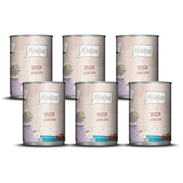 Produktbild von MjAMjAM Premium Nassfutter für Katzen Senior Rind - 6 x 400 g
