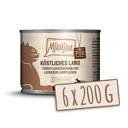 Produktbild von MjAMjAM Premium Nassfutter Katze Lamm pur - 6 x 200 g