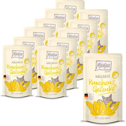 Produktbild von MjAMjAM Premium Nassfutter Katzen Wellness Knochen & Gelenke Rind - 12 x 125 g