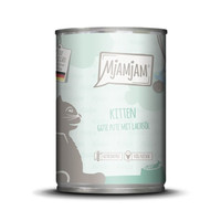 Produktbild von MjAMjAM Premium Nassfutter Kitten gute Pute mit Lachsöl - 6 x 400 g