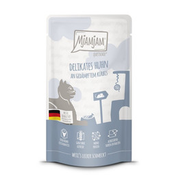 Produktbild von MjAMjAM Quetschie delikates Huhn an gedämpftem Kürbis - 12 x 125 g