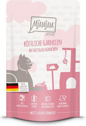 Produktbild von MjAMjAM Quetschie Garnelen an saftigem Hühnchen - 12 x 125 g