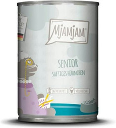 Produktbild von MjAMjAM – Senior 400g MjAMjAM Katze Sparpaket 12x400g Senior - Hühnchen