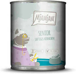 Produktbild von MjAMjAM – Senior 800g MjAMjAM Katze Sparpaket 12x800g Senior - Hühnchen