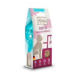 Produktbild von MjAMjAM Snackbox für Katzen Strauß - 40 g