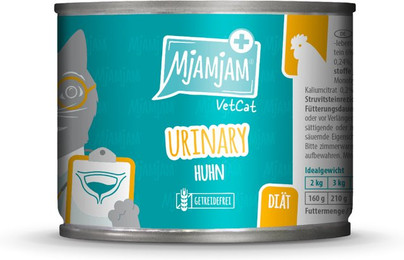Produktbild von MjAMjAM VetCat Diät Urinary Huhn - 6 x 200 g