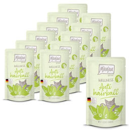 Mjamjam Wellness Nassfutter Anti Hairball Huhn 12x125g – Bild 1 von 7