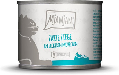 Produktbild von MjAMjAM zarte Ziege an leckeren Möhrchen - 24 x 200 g