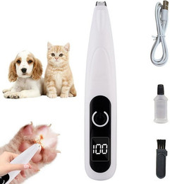 Produktbild von MODFU Elektrischer Hundeschermaschine mit LED-Licht USB Wiederaufladbar