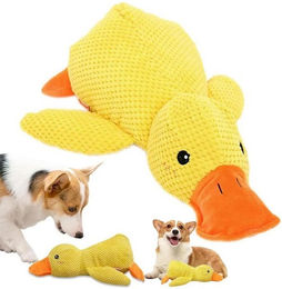 Produktbild von MODFU Tierkuscheltier Spielzeugente für Hunde