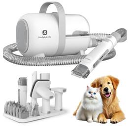 Produktbild von Molly&Cody SAMSON 7-in-1 Fell-Schermaschinen-Set mit Tierhaar-Absaugung