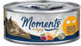 MOMENTS Adult Huhn mit Ente und Süßkartoffeln - 12 x 70 g – Bild 1 von 3
