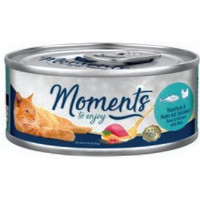 Produktbild von MOMENTS Adult Thunfisch und Huhn mit Schinken - 48 x 70 g