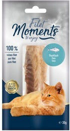 Produktbild von MOMENTS Filet Snack Thunfisch - 10 x 30 g