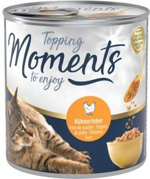 Produktbild von MOMENTS Topping Powder Hühnerleber - 8 x 60 g