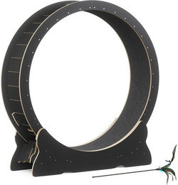 Produktbild von Mondeer Katzenlaufrad aus MDF mit 100 cm Innendurchmesser