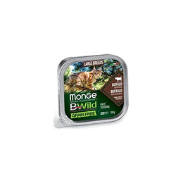 Produktbild von MONGE BWild Cat Pastete mit Büffel - 100 g