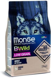 Produktbild von Monge BWILD Dog Adult mit Gans - 2,5 kg