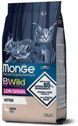 Produktbild von Monge BWild Low Grain Goose Kitten Trockenfutter - 1500 g
