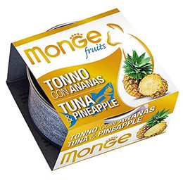 Produktbild von MONGE Fruit Cat Katzenfutter Thunfisch mit Ananas - 80 g
