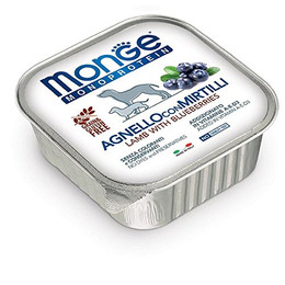 Produktbild von Monge Fruit Dog Monoprotein Lamm mit Blaubeere - 150 g
