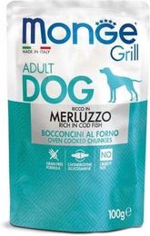 Produktbild von MONGE Grill mit Kabeljau 100 g