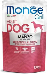 Produktbild von MONGE Grill mit Rindfleisch 100g