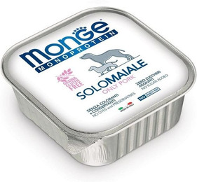 Produktbild von MONGE Monoprotein Solo Dog mit Schweinefleisch - 150 g
