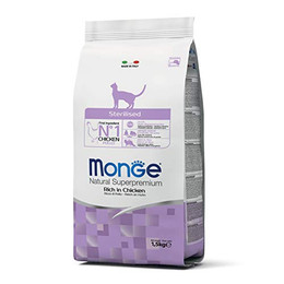 Produktbild von Monge Sterilized Cat Chicken Trockenfutter für Katzen - 1,5 kg