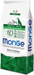Produktbild von Monge Super Premium Puppy Junior Maxi - 12 kg