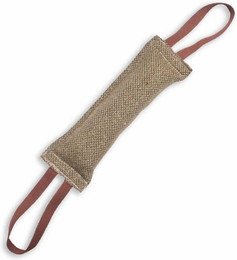 Produktbild von Monkimau Beißwurst aus Jute und Leinen für Hunde