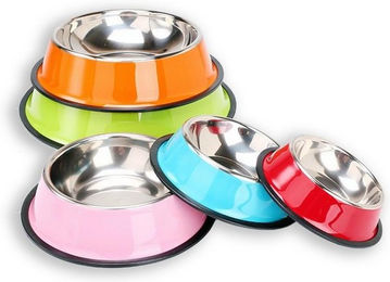 Produktbild von Monkimau Hunde-Futterspender Hundenapf aus Edelstahl XL