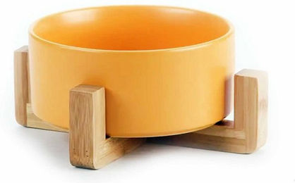 Produktbild von Monkimau Hunde-Futterspender Hundenapf und Katzennapf aus Keramik - 400 ml