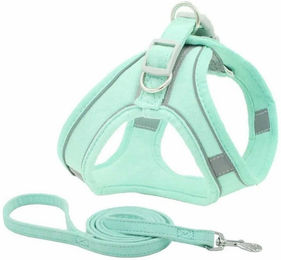 Monkimau Hunde-Geschirr Geschirr für Hund und Katze mit Leine, Robust – Bild 1 von 9