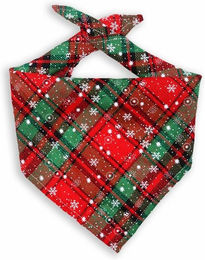 Monkimau Hunde-Halsband Hunde Halstuch für Hund - Hundehalstuch zu Weihnachten, Baumwolle – Bild 1 von 5