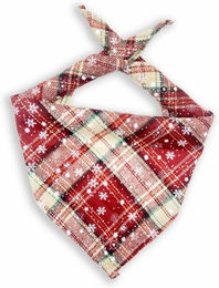 Monkimau Hunde-Halsband Hunde Halstuch für Hund - Hundehalstuch zu Weihnachten, Baumwolle – Bild 1 von 5