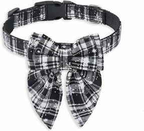 Produktbild von Monkimau Hunde-Halsband mit Schleife Weihnachten