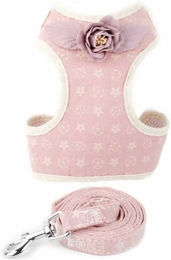 Produktbild von Monkimau Hunde- und Katzengeschirr mit Leine L rosa