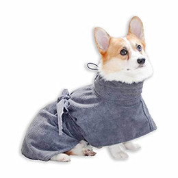 Produktbild von Monkimau Hundebademantel aus Mikrofaser - 1 Stk.