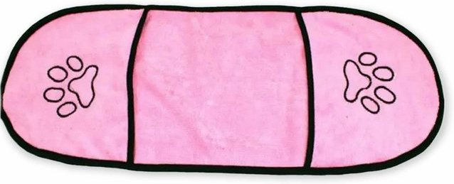 Produktbild von Monkimau Hundebademantel Mikrofaser Hundehandtuch - pink