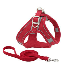 Produktbild von Monkimau Hundegeschirr mit Leine für kleine Hunde und Katzen - 150 cm