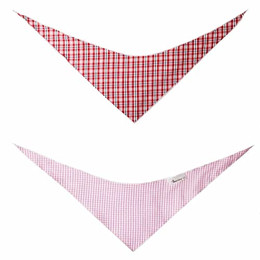 Produktbild von Monkimau Hundehalstuch aus Baumwolle rot kariert