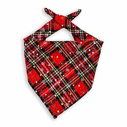 Produktbild von Monkimau Hundehalstuch aus Baumwolle zu Weihnachten - 1 Stk.