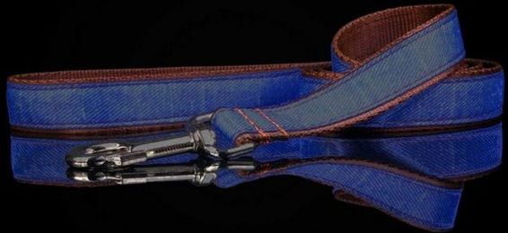 Produktbild von Monkimau Hundeleine aus Nylon im Jeansmotiv