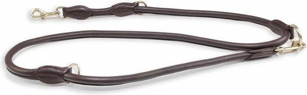 Produktbild von Monkimau Hundeleine aus weichem Nappa-Leder braun