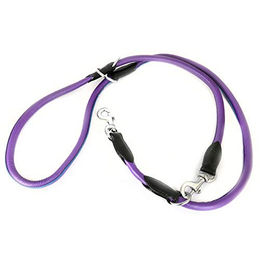 Monkimau Hundeleine verstellbar aus echtem Leder – Bild 1 von 7