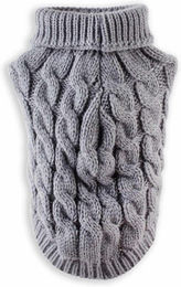 Monkimau Hundepullover für Hunde und Katzen Größe S Grau – Bild 1 von 6