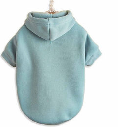 Produktbild von Monkimau Hundepullover Hoodie für große Hunde XL hellblau