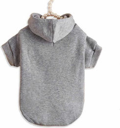 Produktbild von Monkimau Hundepullover Hoodie für sehr große Hunde in Grau